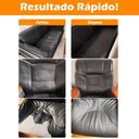 Ver imagem 7 de Revestimento Couro Adesivo Reparar Sofá Verde Militar 50X137cm