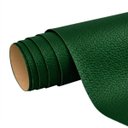 Ver imagem 1 de Revestimento Couro Adesivo Reparar Sofá Verde Militar 50X137cm
