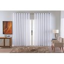 Ver imagem 2 de Cortina Jacquard Luxo em Tecido Semi Blackout Sala 4,00x2,50:branco