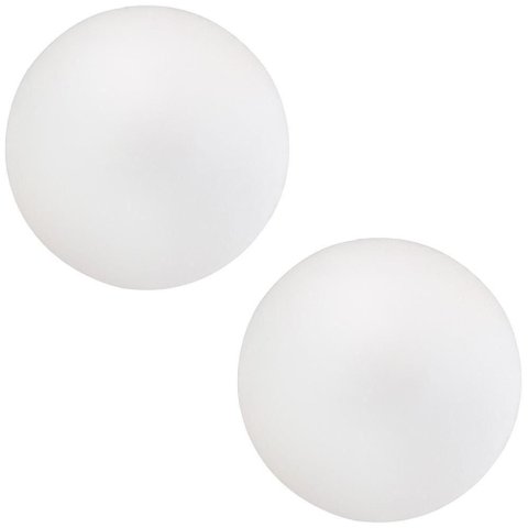 Kit 02 Assentos Redondo Branco 25 Cm