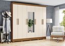 Ver imagem 1 de G. Roupa 8 Pts. C/ Espelho Nature/offwhite B51 - Briz