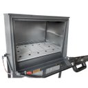 Ver imagem 2 de Forno Industrial à Gás Mesa Baixa Pressão Tampa de Vidro 126L MetalFour