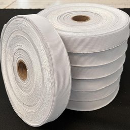 Percinta Elástica Branca Para Encosto 4 cm Móveis Estofados Decoração 20 Metros - Lyam Decor Percint - 2