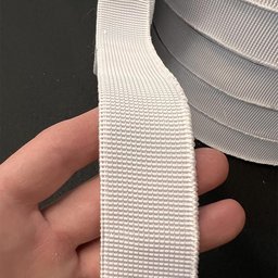 Percinta Elástica Branca Para Encosto 4 cm Móveis Estofados Decoração 20 Metros - Lyam Decor Percint - 3