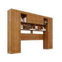 Ver imagem 3 de Guarda-roupa Casal Modulado Odin Premium 4 Portas Cinamomo - Pnr Móveis