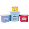 Tupperware Kit 4 Peças Porta Mantimentos Retrô Essence Arroz Feijão Sal e Farinha - 3