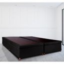 Ver imagem 2 de Base Box Baú Bipartido Queen 158x198x46cm Luana Multimóveis Cr35382 Preto