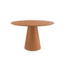 Ver imagem 1 de Mesa de Jantar Muniz 6 Lugares Redonda Madeira Maciça 120cm