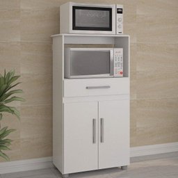 Balcão para Forno e Microondas 2 Portas 1 Gaveta Havena New  - 1
