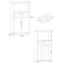 Ver imagem 4 de Balcão para Forno e Microondas 2 Portas 1 Gaveta Havena New 