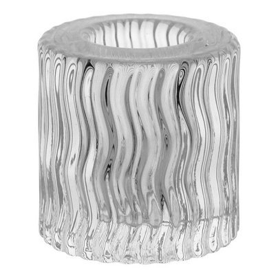 Ver imagem 2 de Castiçal para Velas de Vidro Enfeite Casa Decoração 6x4cm