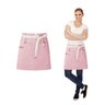 Avental de Cintura Rosa Cafeteria Confeitaria Salao Spa 10un - 1