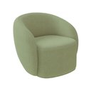 Ver imagem 6 de Conjunto 1 Sofá Living 160cm e 1 Poltrona Decorativa Sala de Estar Íbis Encosto Fixo Bouclê Verde G3