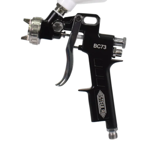 Pistola Pintura Bico 2,0mm 600ml Gravidade com Leque Steula