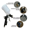Pistola Pintura Bico 2,0mm 600ml Gravidade com Leque Steula - 2