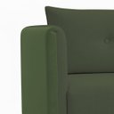 Ver imagem 7 de Kit 2 Poltronas Aviv para Sala Escritório Recepção Linho Verde Premium Easy Clean Corino Verde Premi