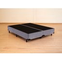 Ver imagem 3 de Cama Box Queen Size Bipartida Serenelife - Suede Cinza Escuro
