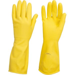 Luva látex xg amarela com forro ca17165 Vonder