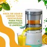 Espremedor Elétrico Laranja Frutas Suco Automático Booglee - 3