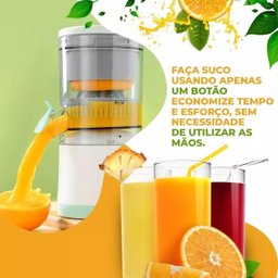 Espremedor Elétrico Laranja Frutas Suco Automático Booglee - 7