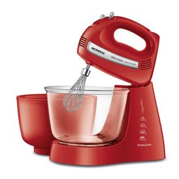 Batedeira Bella Massa Mondial B 55 R Vermelha Inox 500w 220v - 2
