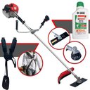 Ver imagem 1 de Roçadeira Lateral Anmax Cg430p-tb À Gasolina 2t 43cc 2hp 9.000rpm + Óleo Stihl 2t