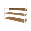 Ver imagem 5 de Conjunto Completo para Escritório 8 Peças com Mesa Escrivaninha Linha Industrial Kappesberg
