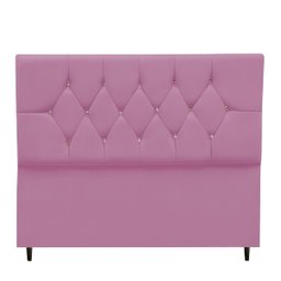 Cabeceira Cama Box Estofada Queen Size 160 Cm Suede Madri:rosa - 1 Cabeceira Cama Box Estofada Queen Size 160 Cm Suede Madri:rosa - 1