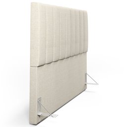 Cabeceira Cama Box Queen 160 cm Dália W01 Linho Champanhe - Lyam Decor - 6