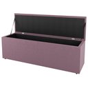 Ver imagem 3 de Kit Cabeceira e Baú Cama Box Queen Size Grace 160cm Suede Rosé - Desk Design