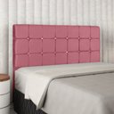 Ver imagem 1 de Cabeceira Emma para Quarto de Casal 140cm Rosa