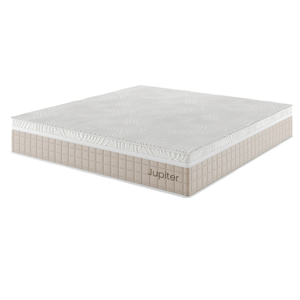 Colchão Terapêutico e Massageador Mola Ensacada King Size 34x193x203cm Jupiter Rustico Palha - Casa