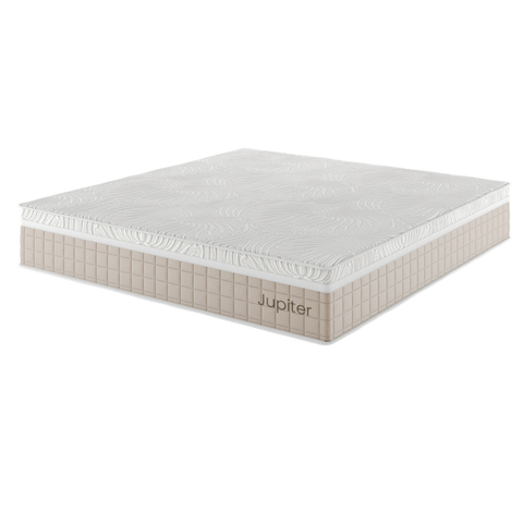 Colchão Terapêutico e Massageador Mola Ensacada King Size 34x193x203cm Jupiter Rustico Palha - Casa