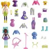 Polly Pocket Pacote de Modas Grande POP STAR Spotlight Mattel HNF51 - 2