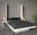 Ver imagem 1 de Kit 1 Cama Articulada de Casal com 2 Mesas de Cabeceira Cm8041 Tecnomobili