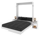 Ver imagem 6 de Kit 1 Cama Articulada de Casal com 2 Mesas de Cabeceira Cm8041 Tecnomobili