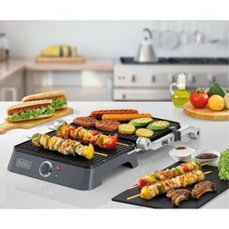 Grill Elétrico G1400-b2 com Abertura 180 Black+decker 127v - 6