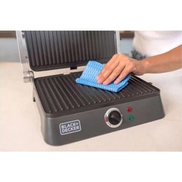 Grill Elétrico G1400-b2 com Abertura 180 Black+decker 127v - 4