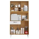 Ver imagem 3 de Kit Cozinha Compacta Roma 2006306 4 Portas 1 Gaveta MDF-MDP 90.7cm Aramóveis