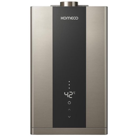 Aquecedor de Água a Gás Komeco 16 Litros Ko 16di Digital Glp Inox Prata
