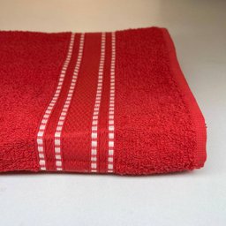Toalha de Banho Linea Felpuda Macia 62x120 Camesa - Vermelho - 3