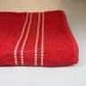 Toalha de Banho Linea Felpuda Macia 62x120 Camesa - Vermelho - 3