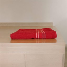Toalha de Banho Linea Felpuda Macia 62x120 Camesa - Vermelho - 4
