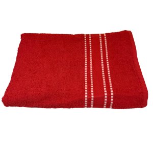 Toalha de Banho Linea Felpuda Macia 62x120 Camesa - Vermelho