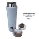 Ver imagem 4 de Garrafa Térmica Aço Inox 500ml com 5 Cores para Escolher Cor:branca
