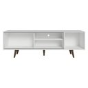 Ver imagem 4 de Rack para Tv até 80 Polegadas 160cm Branco Pés Rustic Torino Madesa Branco/rustic