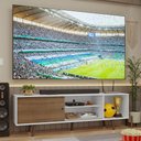 Ver imagem 1 de Rack para Tv até 80 Polegadas 160cm Branco Pés Rustic Torino Madesa Branco/rustic