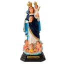 Ver imagem 1 de Imagem de Nossa Senhora da Cabeça de Borracha Inquebrável - 40 cm