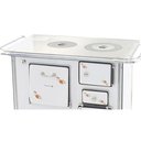 Ver imagem 2 de Fogão a Lenha Tradicional 02 Venâncio Gabinete Branco Florido Lado Esquerdo FL2GCX-28975
