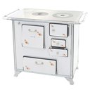 Ver imagem 1 de Fogão a Lenha Tradicional 02 Venâncio Gabinete Branco Florido Lado Esquerdo FL2GCX-28975
